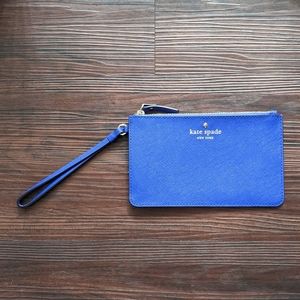 NWOT Kate Spade Canvas Wristlet